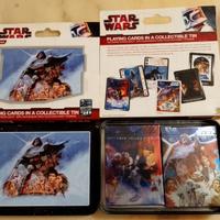 Carte poker Star Wars 30 anni,2 mazzi in latta