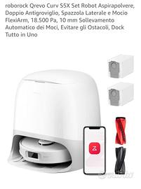roborock Qrevo Curv S5X robot pulizia pavimenti