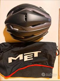 Casco Met per ciclismo Carbon 3k