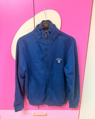 Felpa blu Baci e Abbracci vintage