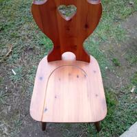 sedie legno