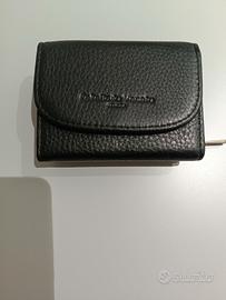 portafoglio vera pelle nero Pelletteria Veneta Ven