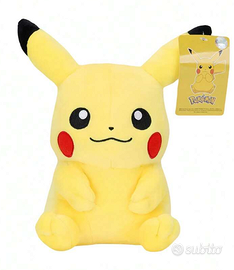 Peluche Pikachu Ufficiale Pokémon - Etichetta