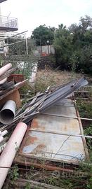 parete in ferro per veranda