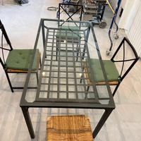 tavolo in ferro smontabile