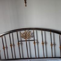 letto matrimoniale in ottone 