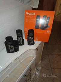 trio telefoni fissi  gigaset AS690 trio