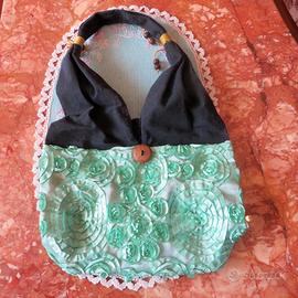Borsa a bustino corsetto vintage chic 90
