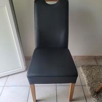 Set di 5 sedie per sala da pranzo
