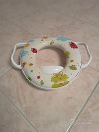 Riduttore Wc bambini con manici unisex.