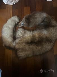 Pelliccia sciarpa volpe