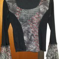 Maglia Sisters Point, taglia M, con maniche partic