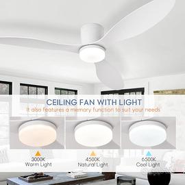 plafoniera LED Pala Soffitto Silenzioso