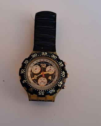 Orologio Swatch Scuba 200 Chrono Vintage Funzionan