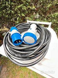 Prolunga cavo H07RN-F 3x2,5 mmq - 15 mt.