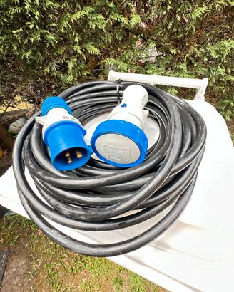 Prolunga cavo H07RN-F 3x2,5 mmq - 15 mt.