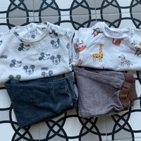 Set 2 completini bambino 12 mesi autunno-inverno