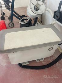 Timoneria e panca in alluminio HIGHFIELD