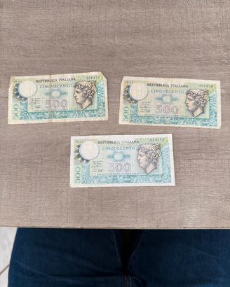 500 Lire “Aretusa” biglietto di Stato