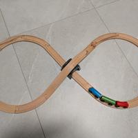 Trenino Ikea legno 3 vagoni