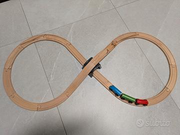 Trenino Ikea legno 3 vagoni