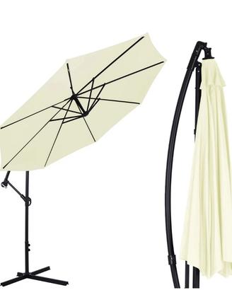 Ombrellone da giardino beige