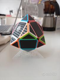 cubo di Rubik skewb carbon fiber