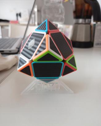 cubo di Rubik skewb carbon fiber