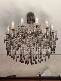 Lampadario in vetro di Murano