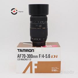 Tamron 70-300 f4-5.6 Di LD Macro Nikon Usato