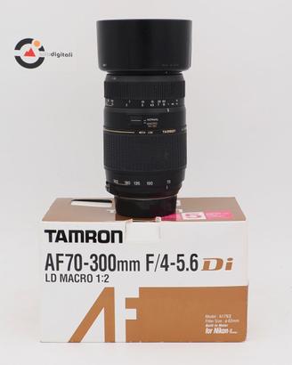 Tamron 70-300 f4-5.6 Di LD Macro Nikon Usato