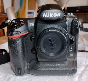 Nikon D3 corpo imballo originale e batterie