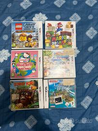 LOTTO 6 GIOCHI ORIGINALI NINTENDO 3DS