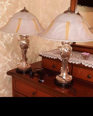 lampade da comodino in argento 