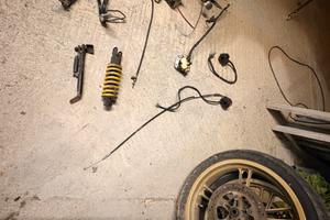 Smembro Yamaha yzf r125 2009 (non incidentata)