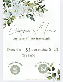 inviti personalizzati digitali e cliccabili 