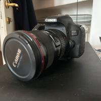 Canon 800d + obiettivi e accessori