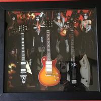 Quadro con chitarre dei Kiss leggi descrizione