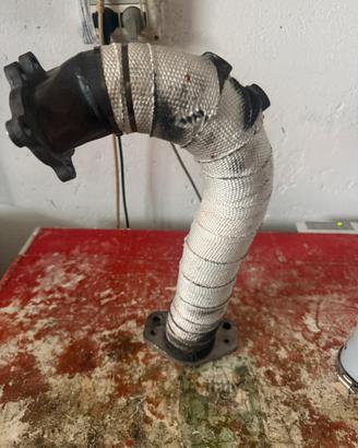 Downpipe abarth 595 gt28 gbc 5bolts