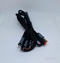 Cavo per caricatore 3 in 1