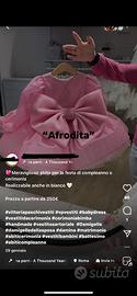 Vestito/Abito sartoriale da Cerimonia Bimba