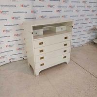 Cassettiera Laccata con Vano Scrittoio