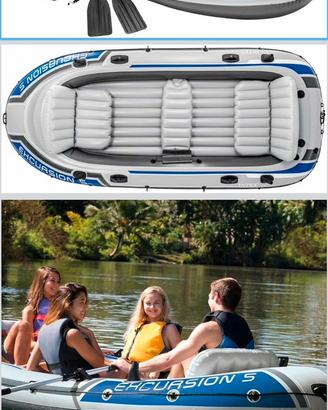 Canotto Intex Excursion 5 -usato solo una volta