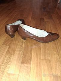 Scarpe decolette marrone 41