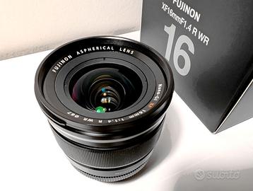 Obiettivo Fujifilm XF 16mm F1.4 R WR - IMMACOLATO