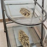 Carrellino di arredamento per liquori