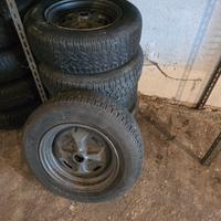 5 cerchi fiat 132 131 di 14 pollici