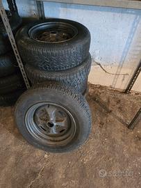 5 cerchi fiat 132 131 di 14 pollici