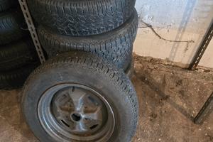 5 cerchi fiat 132 131 di 14 pollici