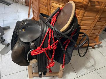 Sella Appaloosa con accessori